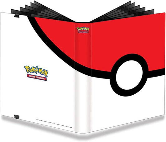 Ultra Pro Poke Ball Full-View Pro Binder for Pokémon 9 Pocket Card Game
