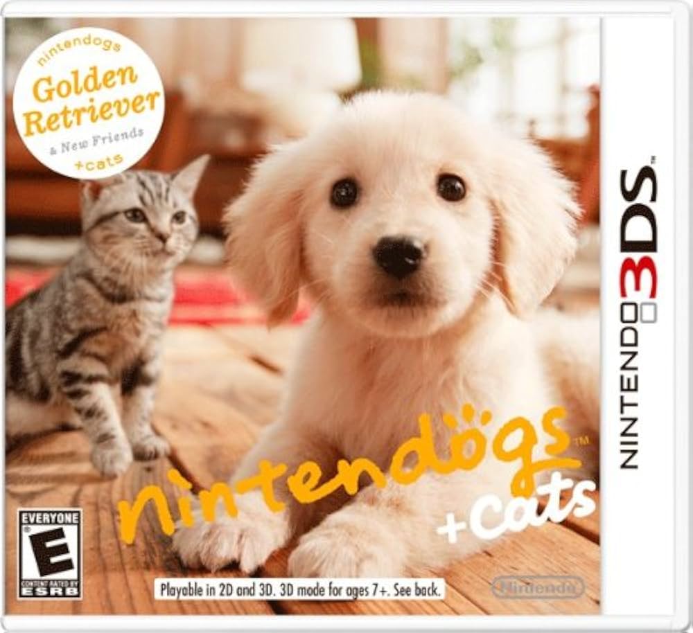 Nintendogs + Cats: Golden Retriever & New Friends - Nintendo 3DS