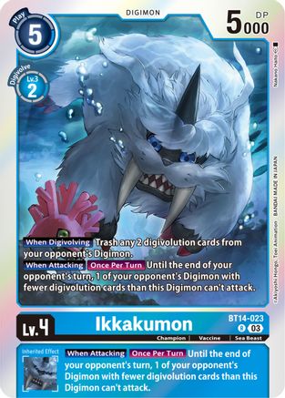 Ikkakumon (BT14-023) - Blast Ace Foil