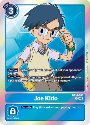 Joe Kido (BT14-083) - Blast Ace Foil