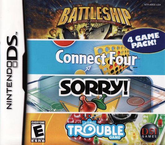 Battleship / Connect Four / Sorry / Trouble