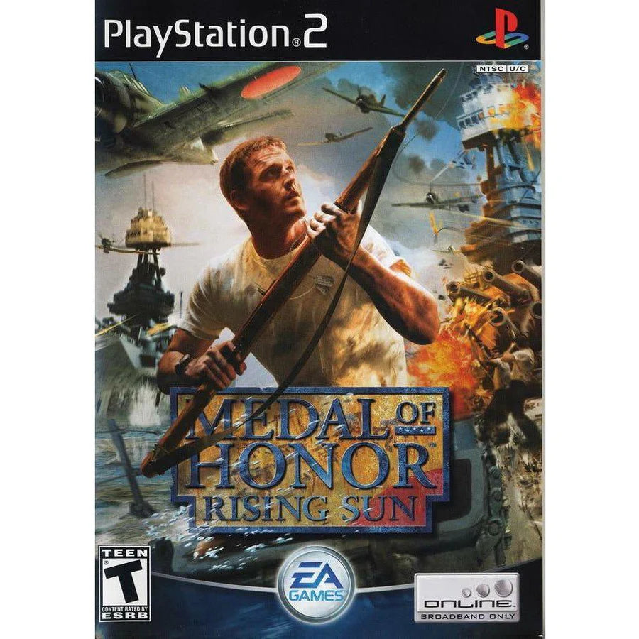 Medal of Honor Rising Sun - PlayStation 2 (PS2)