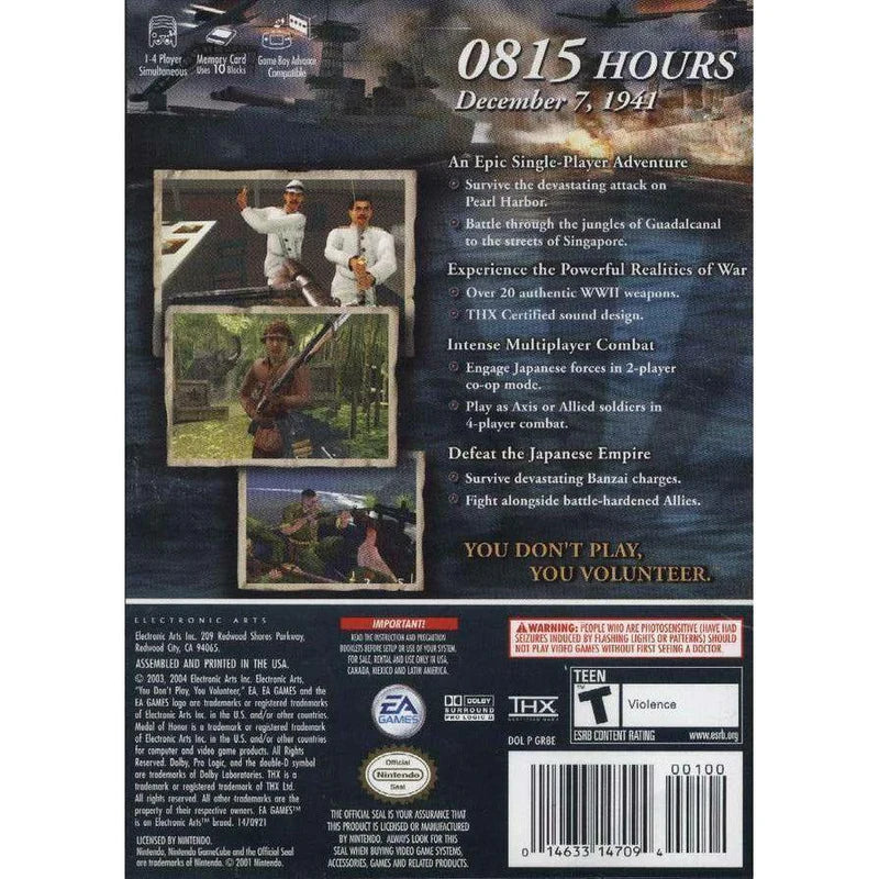 Medal of Honor: Rising Sun - Nintendo GameCube
