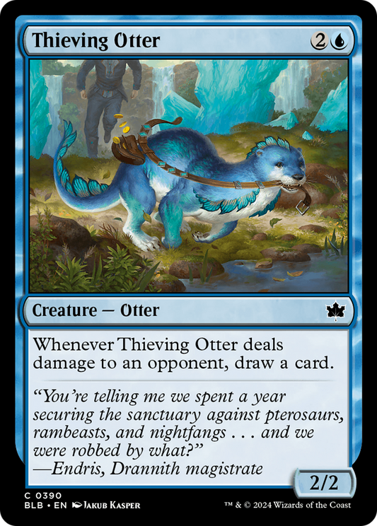Thieving Otter (BLB-390) - Bloomburrow