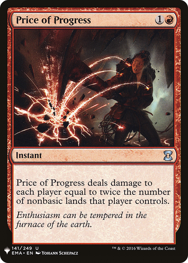 Price of Progress (EMA) (LIST-141) - The List