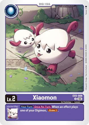 Xiaomon (EX5-006) - Animal Colosseum