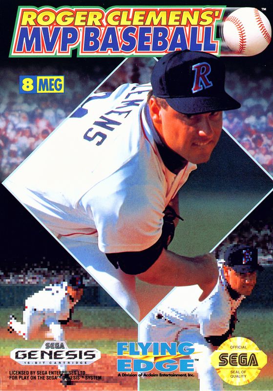 Roger Clemen's MVP Baseball - Sega Genesis