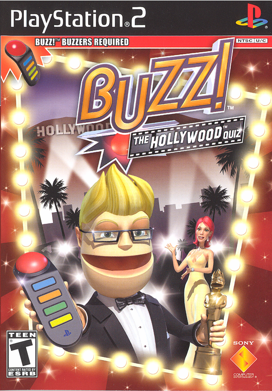 Buzz The Hollywood Quiz (Buzzers Required) - PlayStation 2 (PS2)