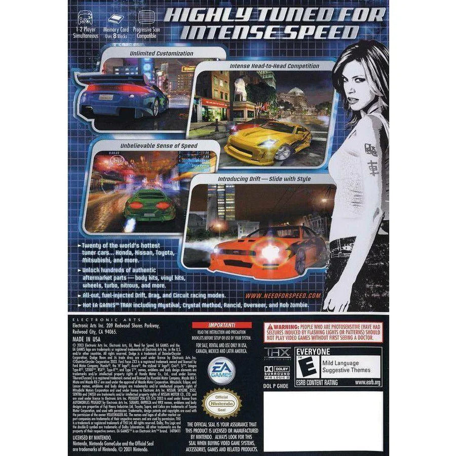 Need for Speed: Underground - Nintendo GameCube