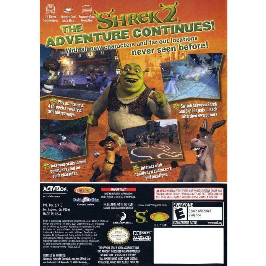 Shrek 2 - Nintendo GameCube