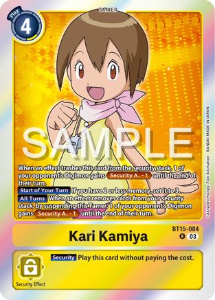 Kari Kamiya (BT15-084) - Exceed Apocalypse Foil