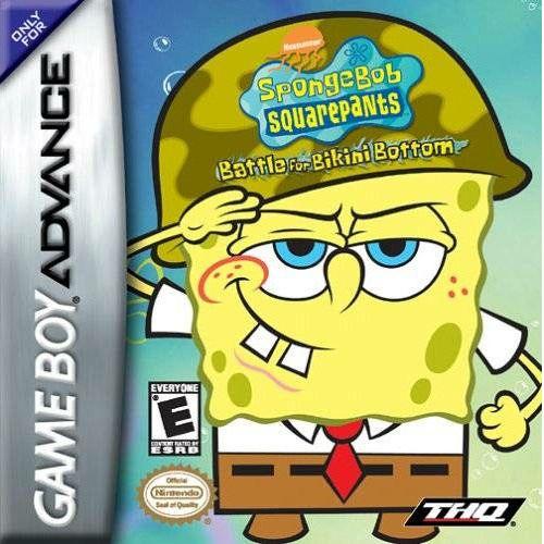 SpongeBob SquarePants: Battle for Bikini Bottom - Game Boy Advance (GBA)