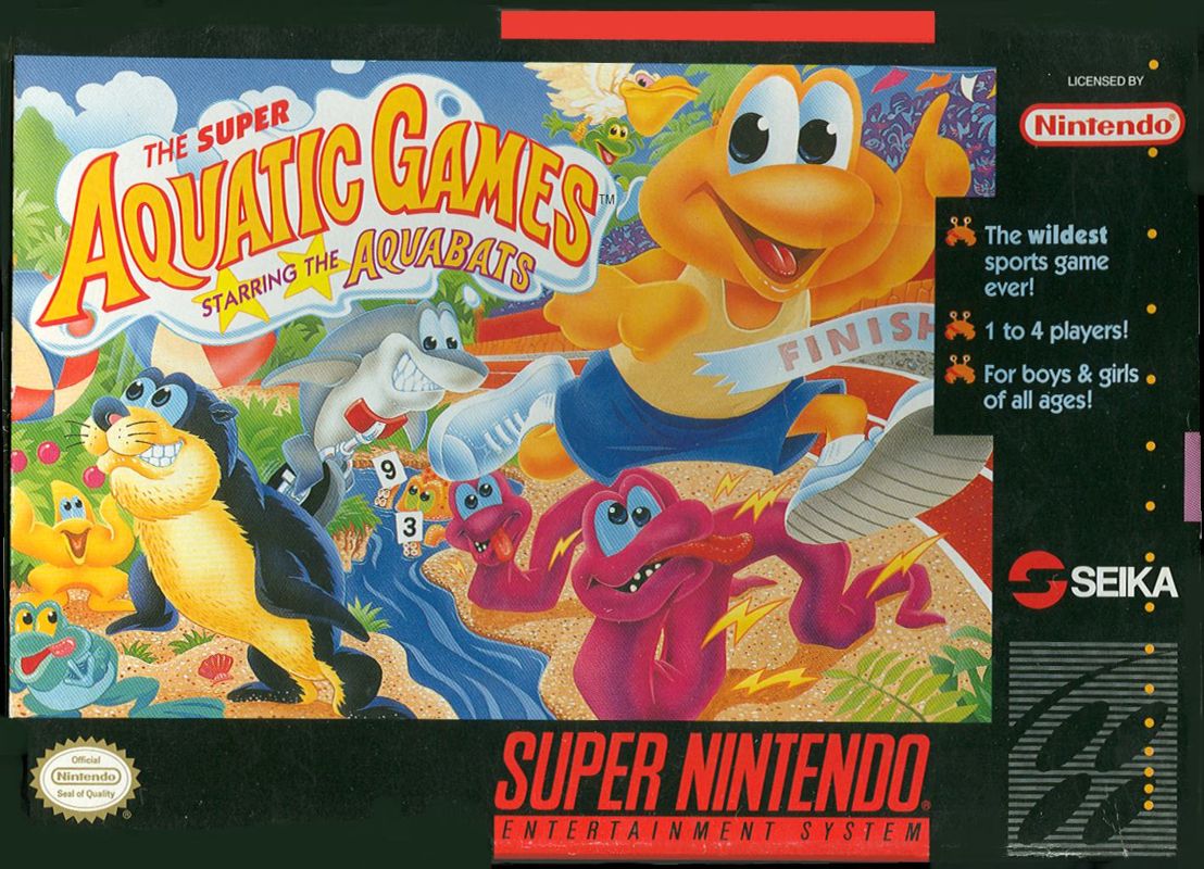 The Super Aquatic Games Starring the Aquabats - Super Nintendo (SNES)