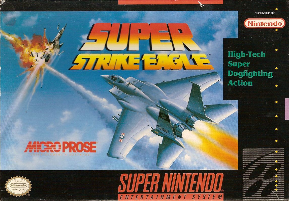 Super Strike Eagle - Super Nintendo (SNES)