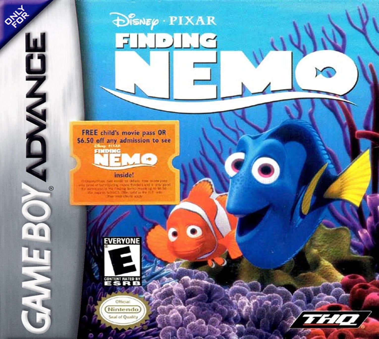 Finding Nemo - Game Boy Advance (GBA)