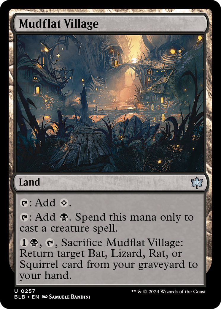 Mudflat Village (BLB-257) - Bloomburrow