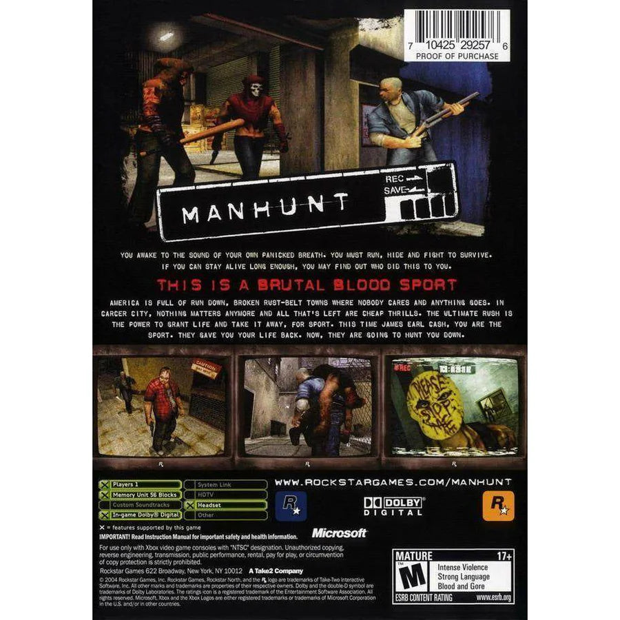 Manhunt - Xbox