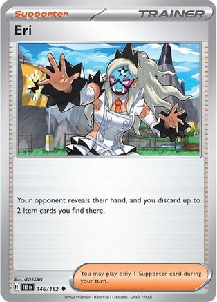Eri 146/162  - Reverse Holofoil SV05 Temporal Forces - Uncommon