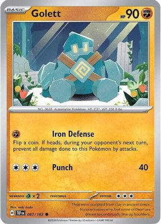 Golett 087/162  SV05 Temporal Forces - Common