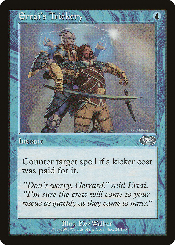 Ertai's Trickery (PLS-024) - Planeshift Foil