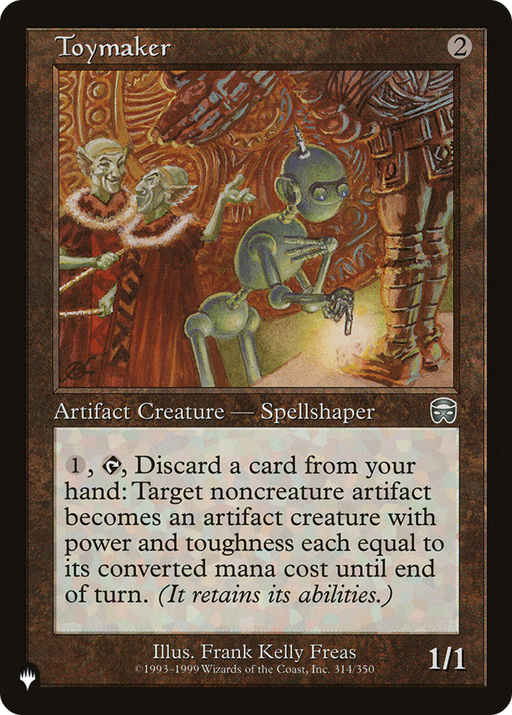 Toymaker (LIST-314/350) - The List