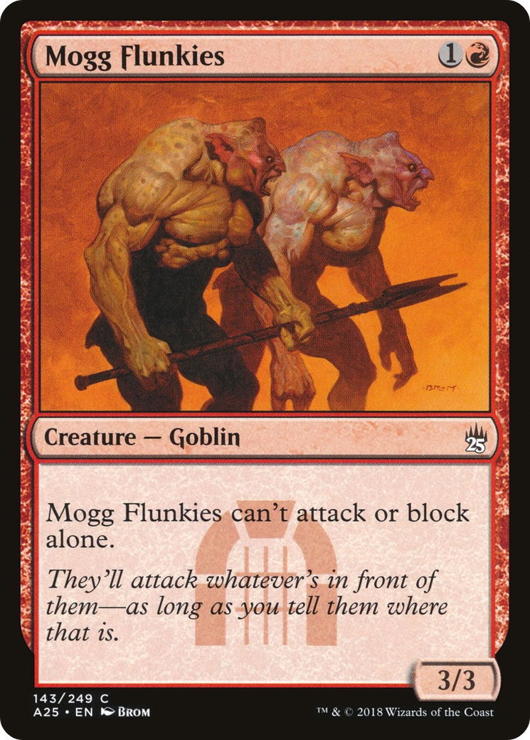Mogg Flunkies (A25-143) - Masters 25