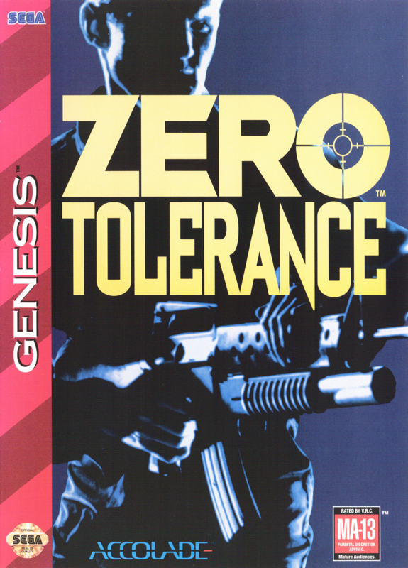 Zero Tolerance - Sega Genesis