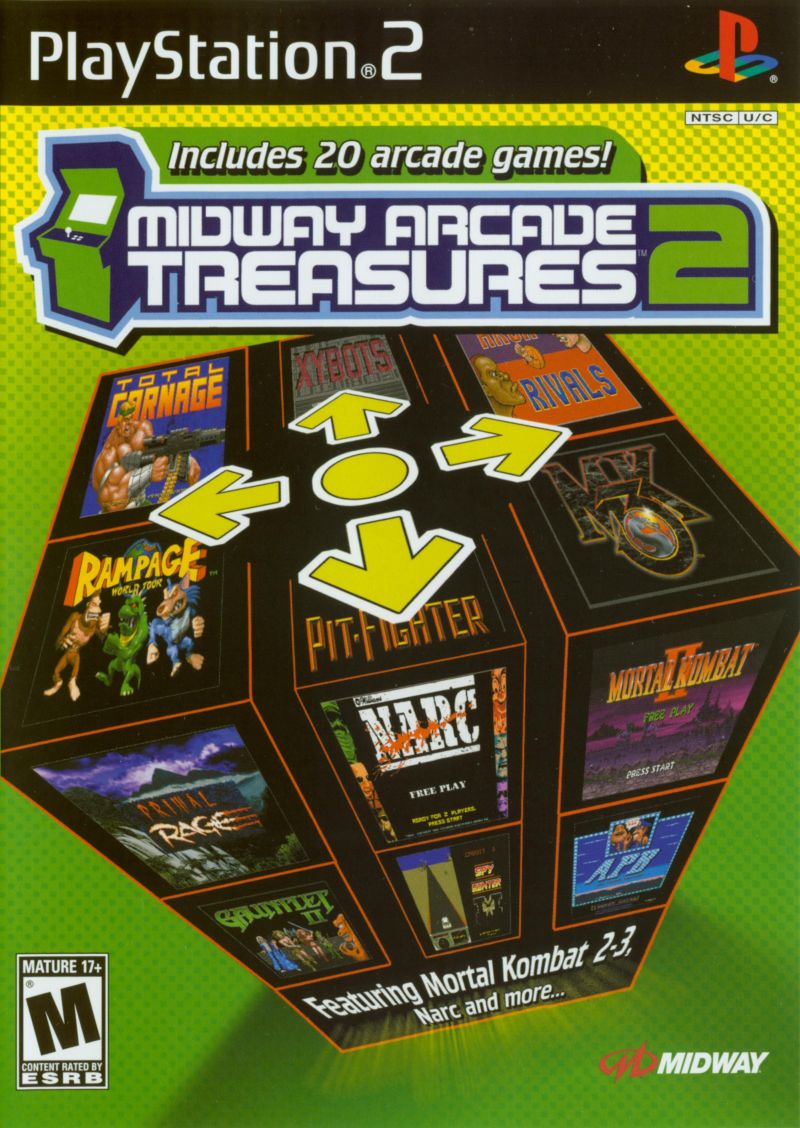 Midway Arcade Treasures 2 - PlayStation 2 (PS2)