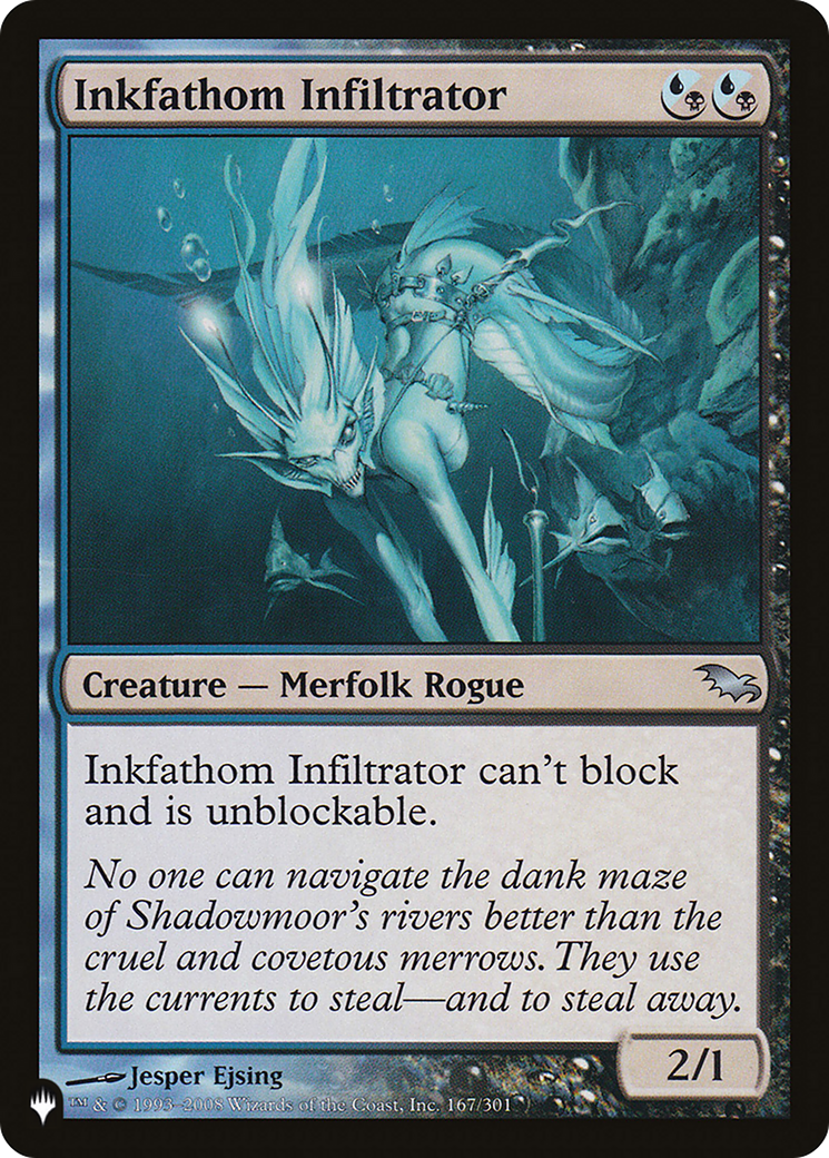 Inkfathom Infiltrator (LIST-167/301) - The List
