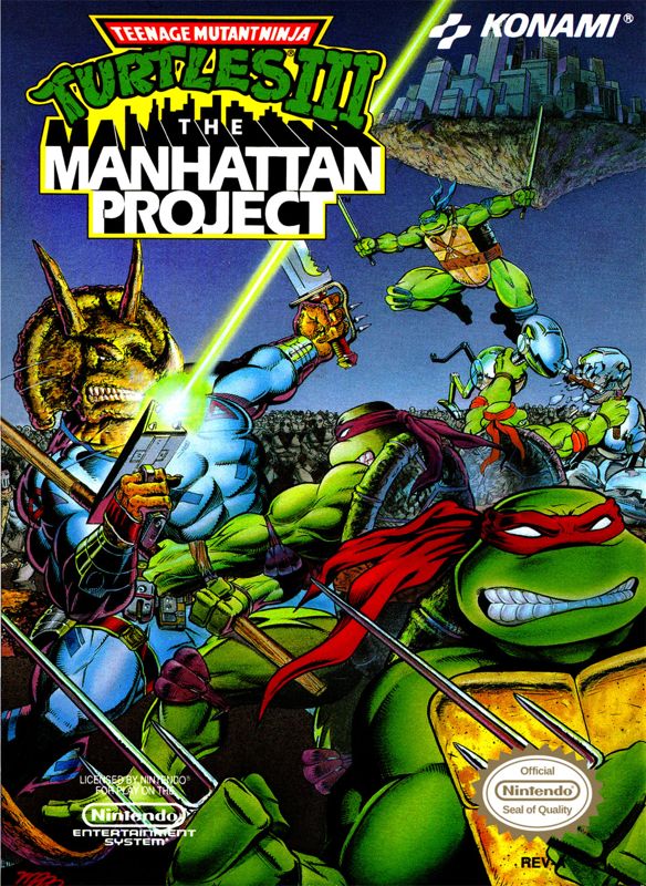 Teenage Mutant Ninja Turtles III: The Manhattan Project - Nintendo (NES)