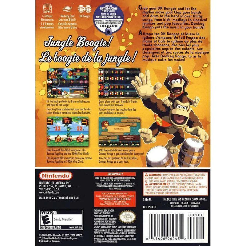 Donkey Konga (No Bongos) - Nintendo GameCube