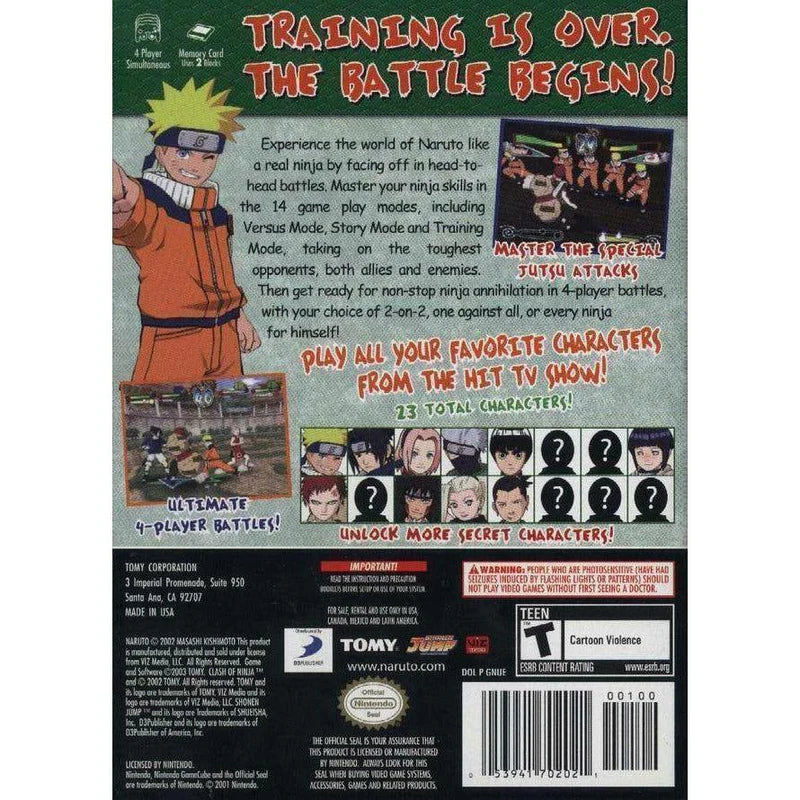 Naruto: Clash of Ninja 2 - Nintendo GameCube