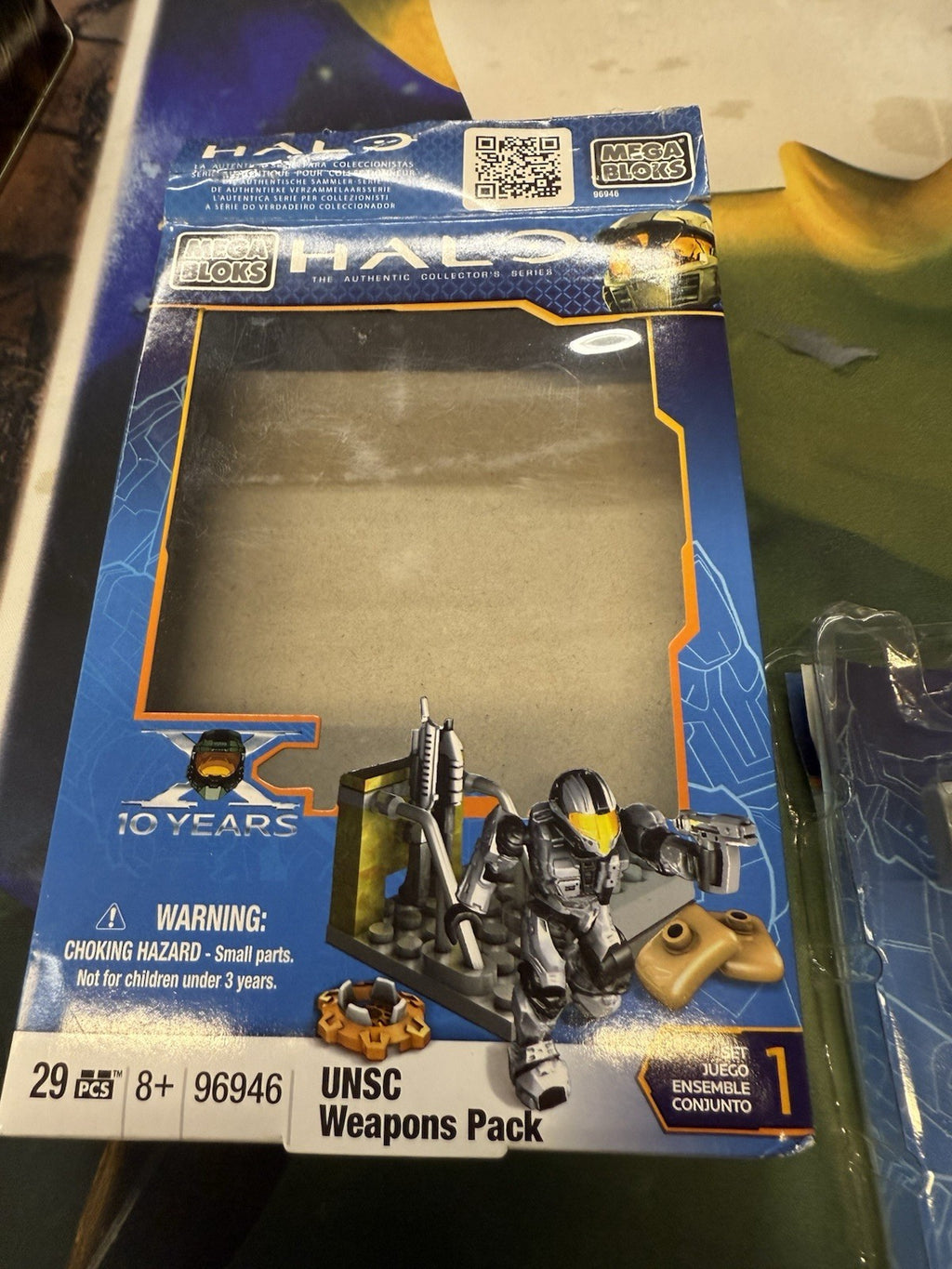 MEGA BLOKS Series HALO 96946 - UNSC Weapons pack figurine - Open Box