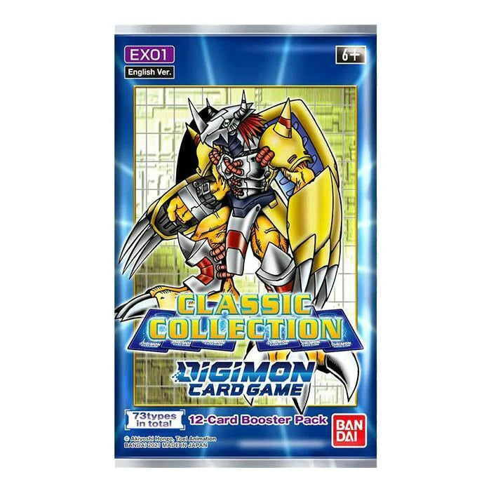 Digimon: Classic Collection (EX01) Booster Pack