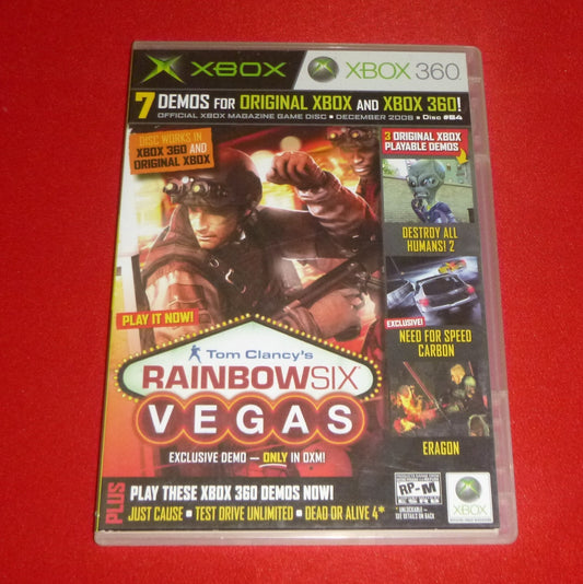Official X-Box Magazine Game Disc #64 Demos December 2006 - Xbox