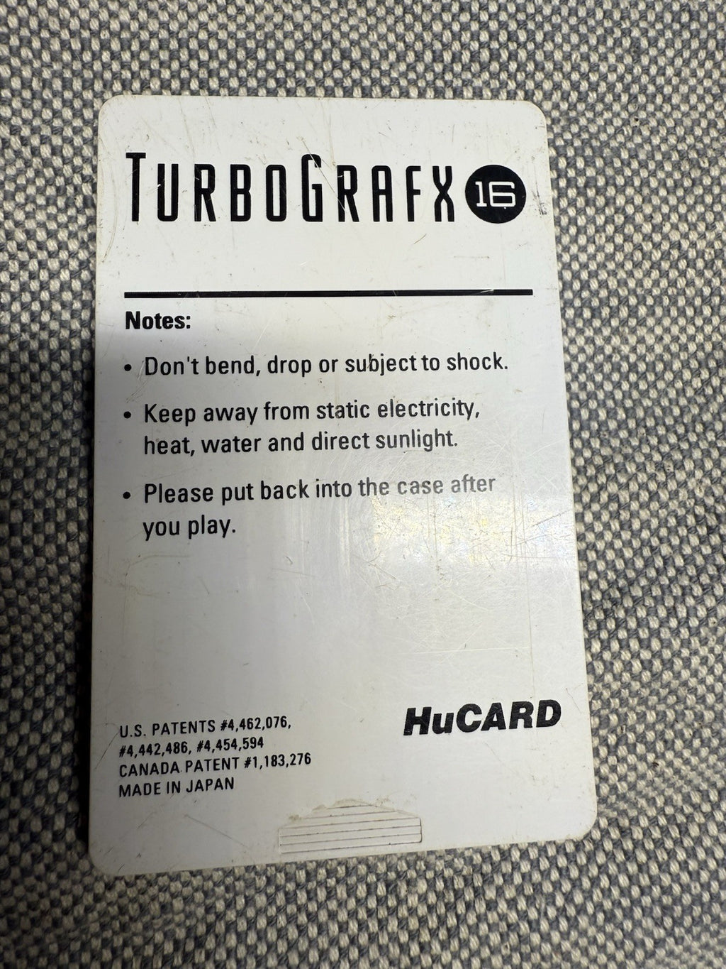 Disney's Darkwing Duck TurboGrafx-16 TG16
