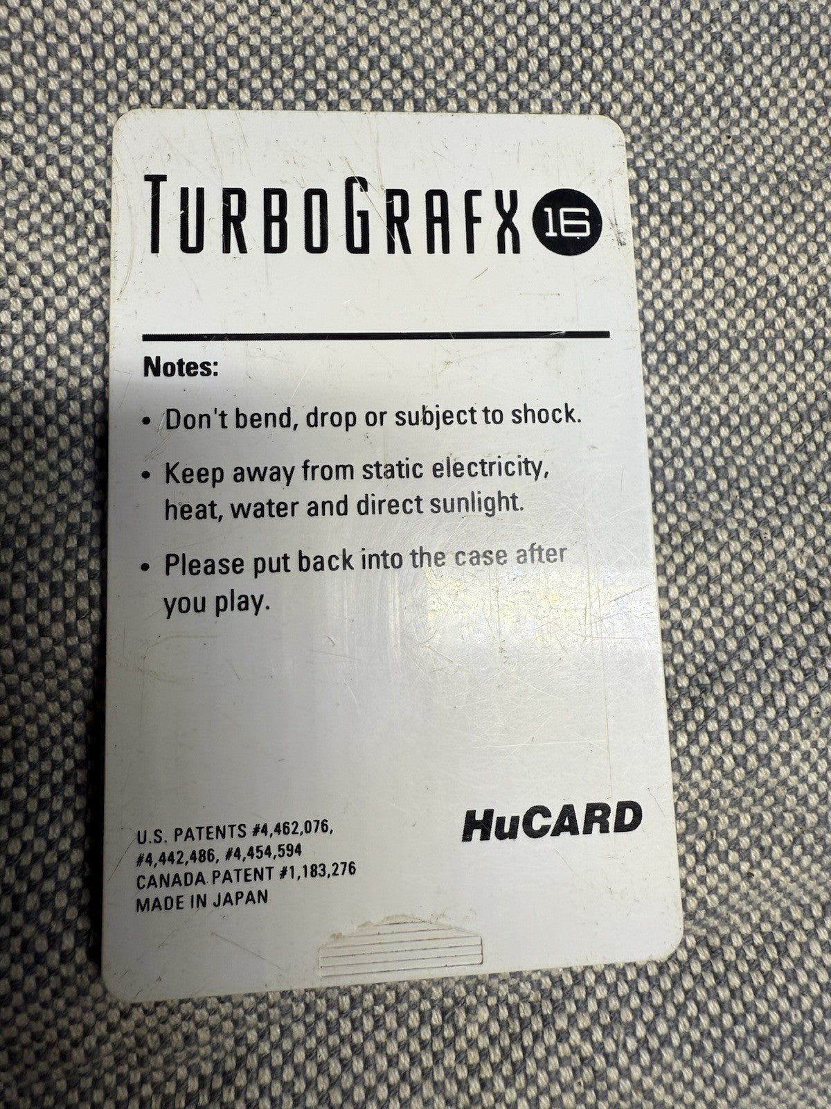 Disney's Darkwing Duck TurboGrafx-16 TG16