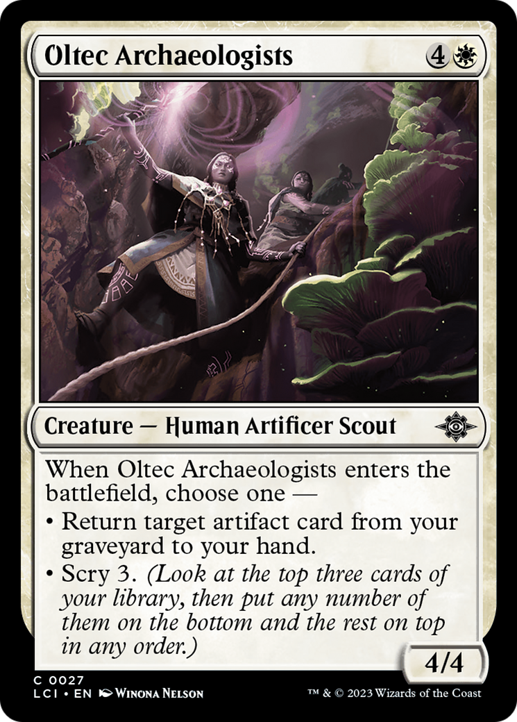 Oltec Archaeologists (LCI-027) - The Lost Caverns of Ixalan