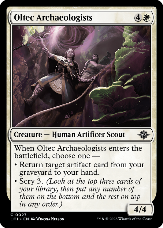 Oltec Archaeologists (LCI-027) - The Lost Caverns of Ixalan