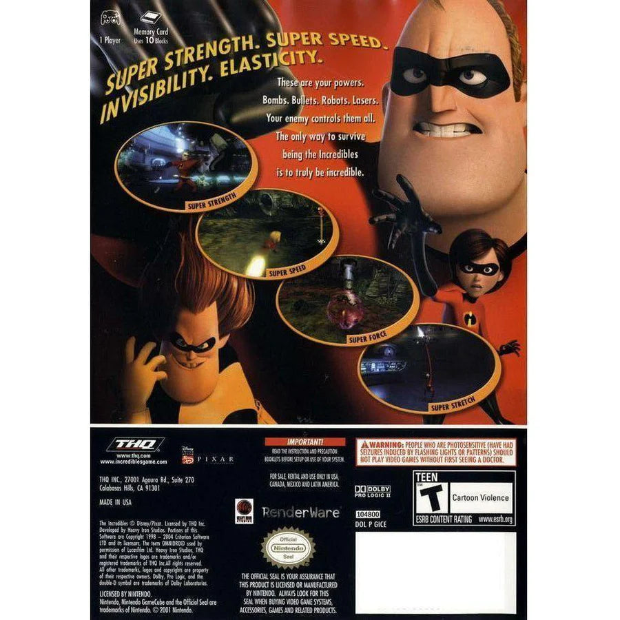 The Incredibles - Nintendo GameCube