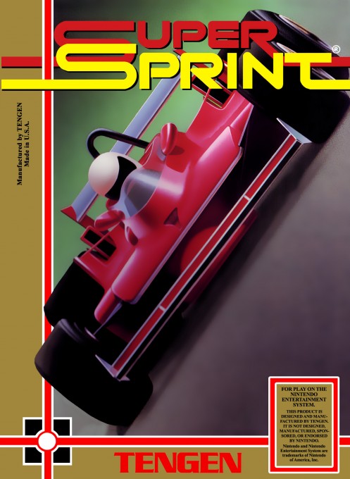 Super Sprint - Nintendo (NES)