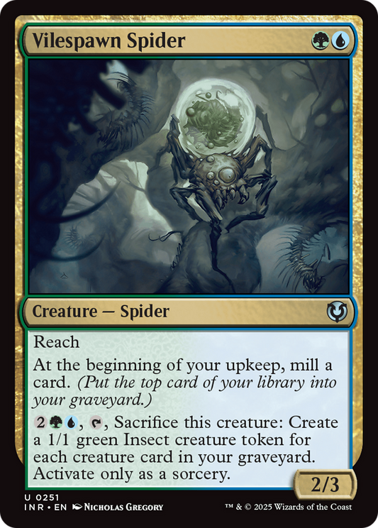 Vilespawn Spider (INR-251) - Innistrad Remastered Foil