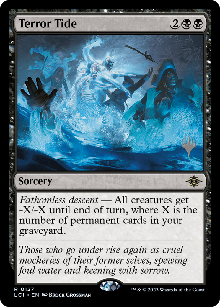 Terror Tide (PPLCI-127P) - The Lost Caverns of Ixalan Promos Foil