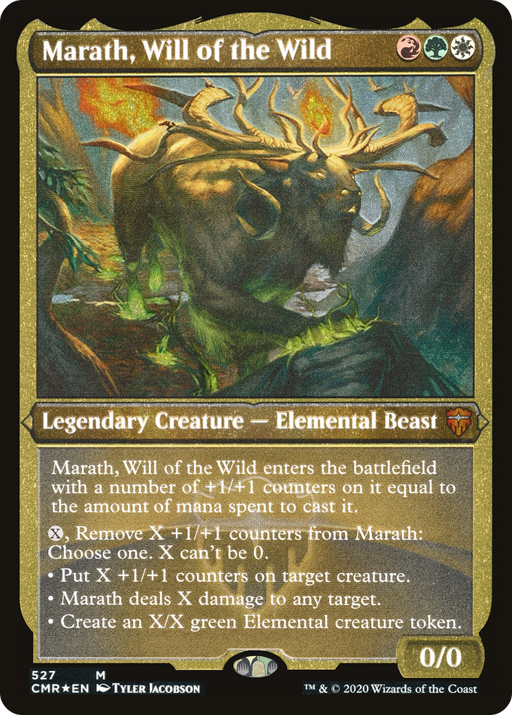 Marath, Will of the Wild (CMR-527) - Commander Legends Foil
