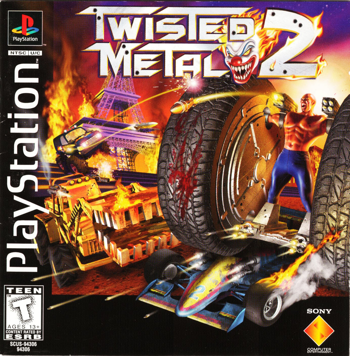 Twisted Metal 2 - PlayStation (PS1)