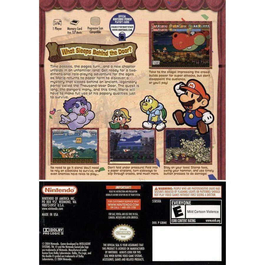 Paper Mario: The Thousand-Year Door - Nintendo GameCube