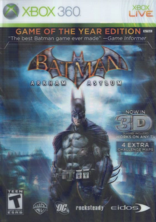 Batman Arkham Asylum Game of the Year Edition
