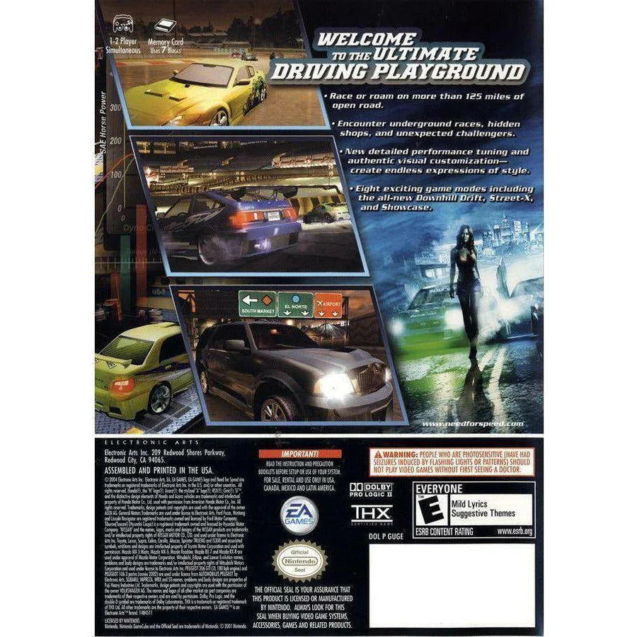 Need for Speed: Underground 2 - Nintendo GameCube