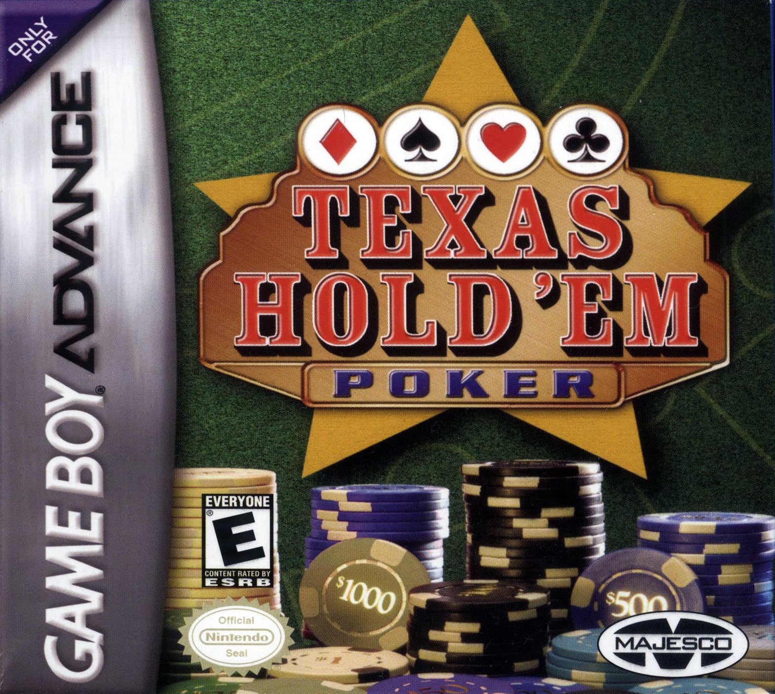Texas Hold 'Em Poker - Game Boy Advance (GBA)