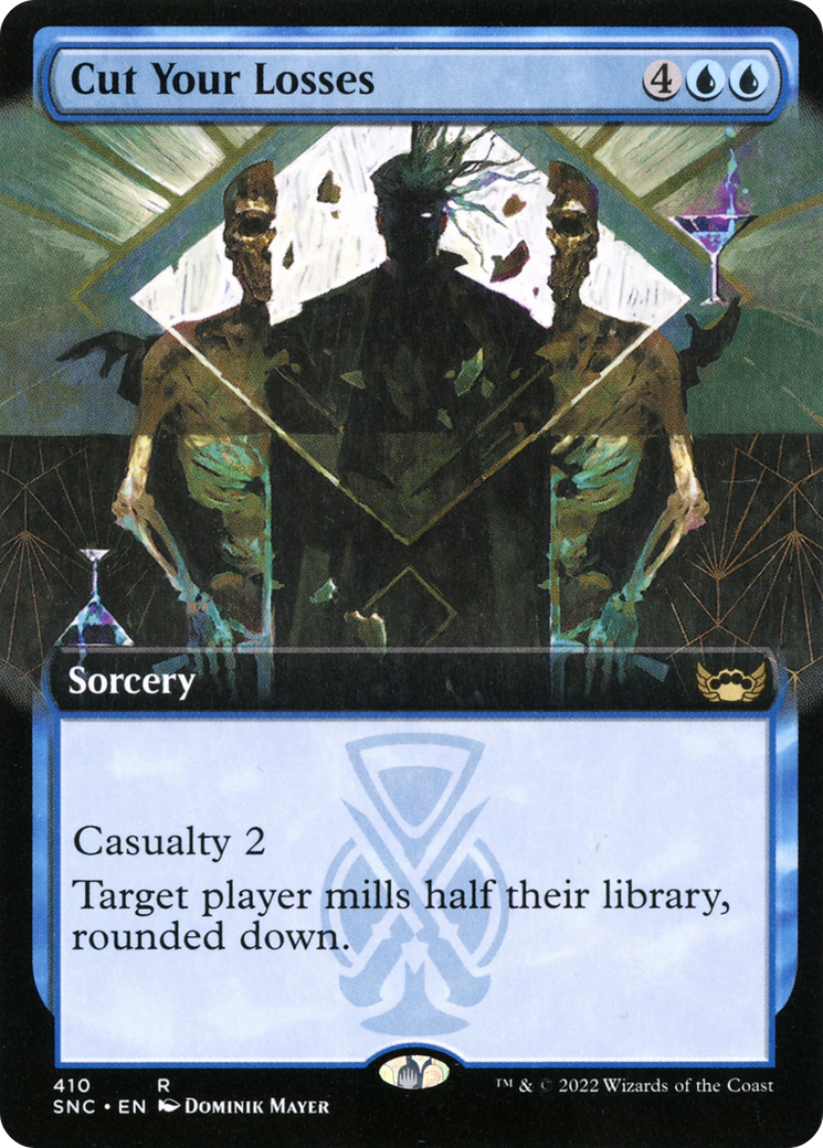 Cut Your Losses (SNC-410) - Streets of New Capenna: (Extended Art) Foil